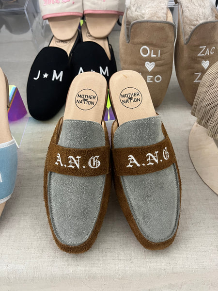 Two Tone Suede Loafer